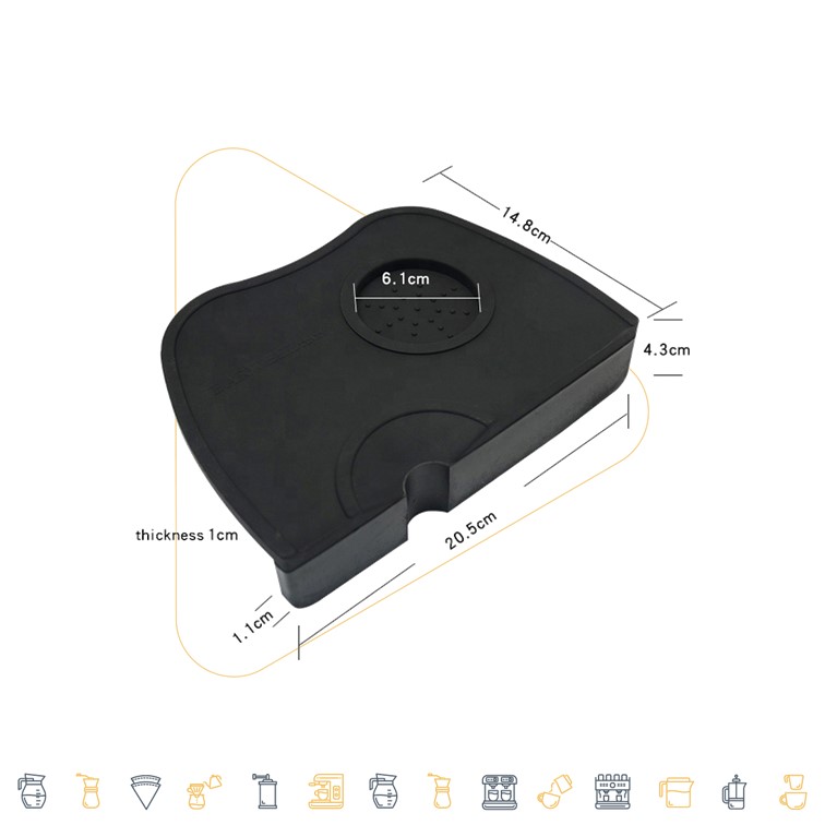 Cafemasy Silicone Corner Tamping Mat