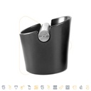 Cafemasy Plastic Mini Knock Box with Metal Bar