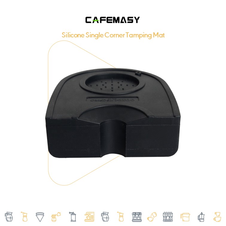 Cafemasy Silicone Single Corner Tamping Mat
