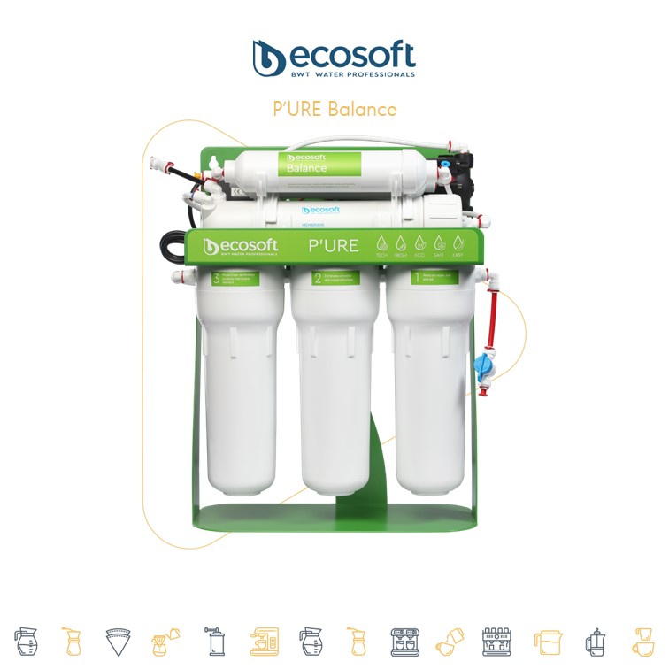 Ecosoft P'URE Balance Reverse Osmosis Filters