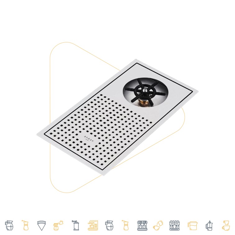 Asras AS-5322 Spray Rinser Drip Tray