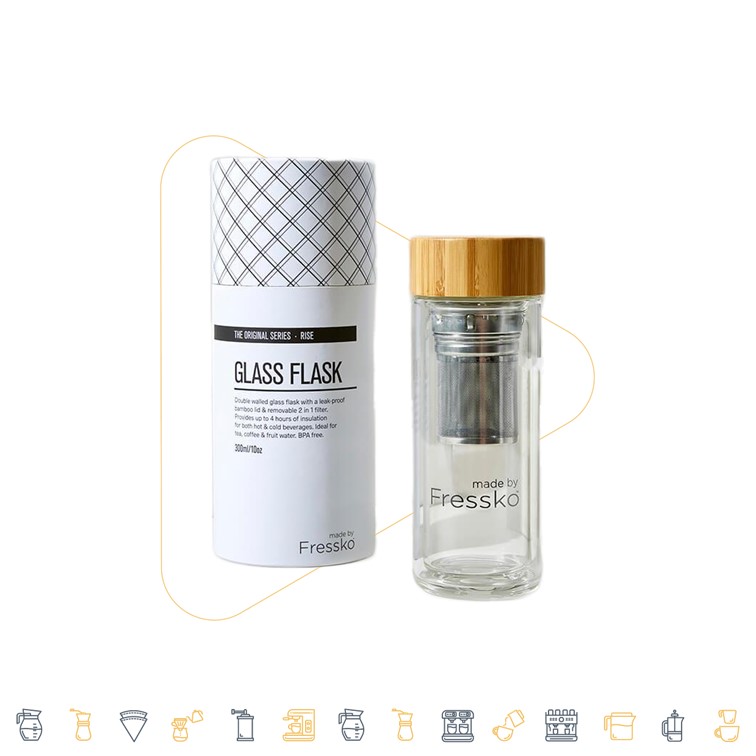 Fressko Glass Infuser Flasks