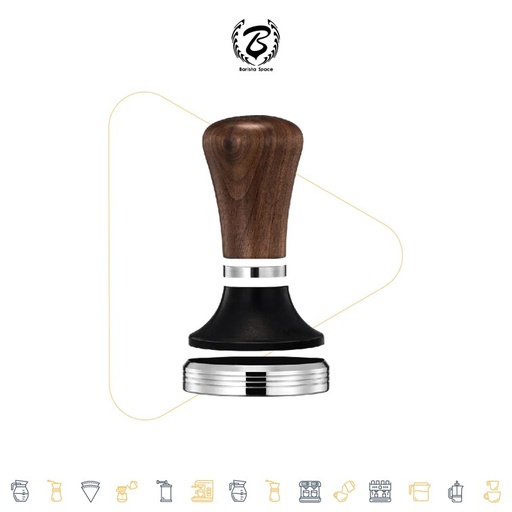 Barista Space Wooden Handle Tamper 58mm