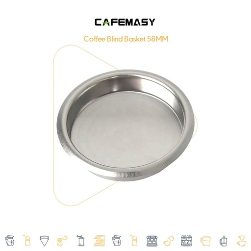 Cafemasy Coffee Blind Basket 58MM