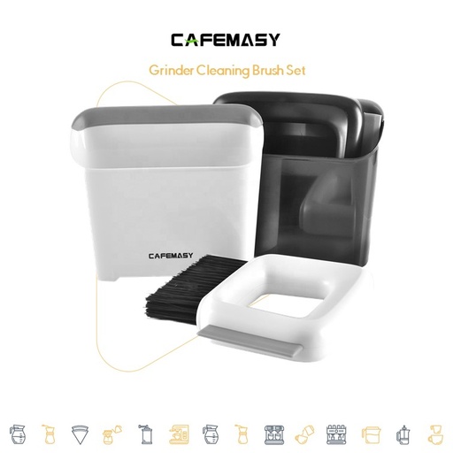 Cafemasy Grinder Cleaning Brush Set