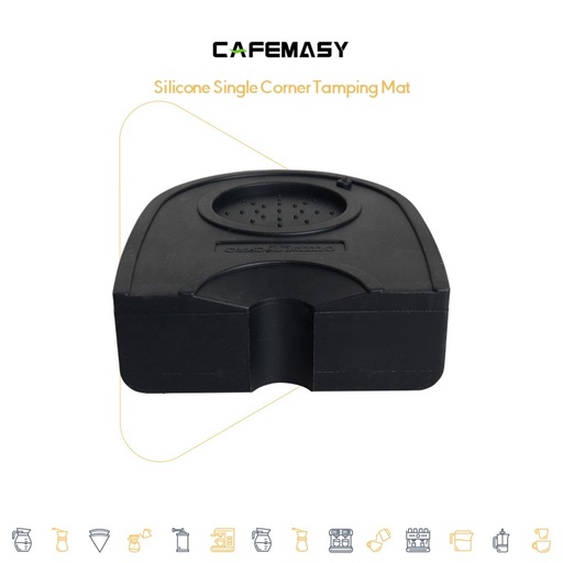 Cafemasy Silicone Single Corner Tamping Mat