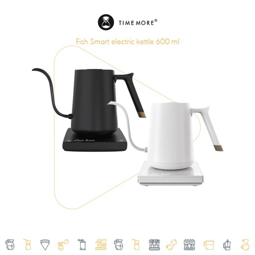 Timemore Fish Smart Electric Pour Kettle 600ml