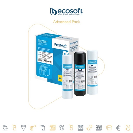 Ecosoft Standard Pack For Reverse Osmosis Filter